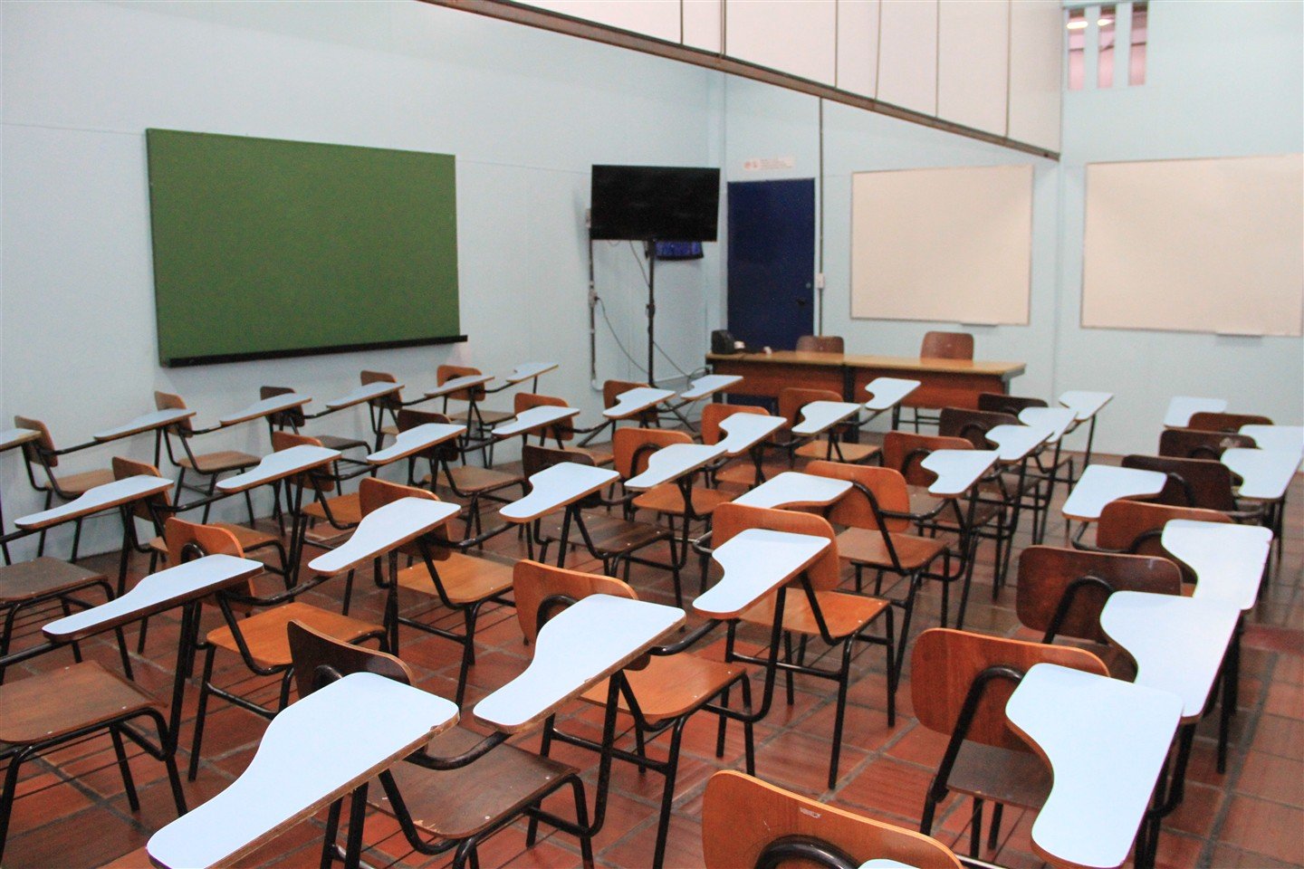 Sala de aula do Colégio São Matheus